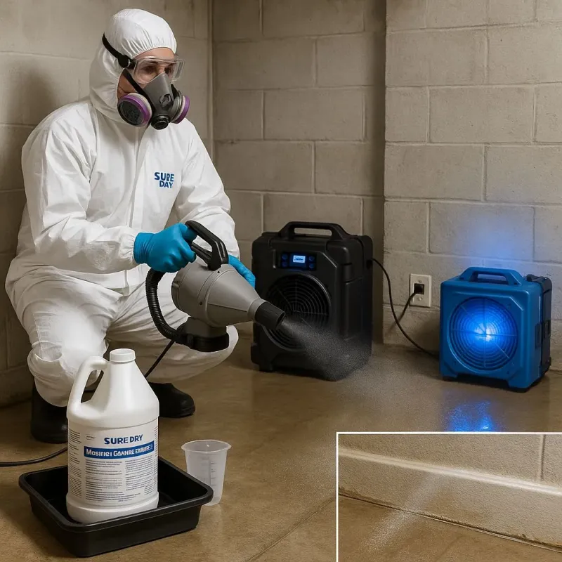 Sanitization and Odor Removal process in Beacon, NY