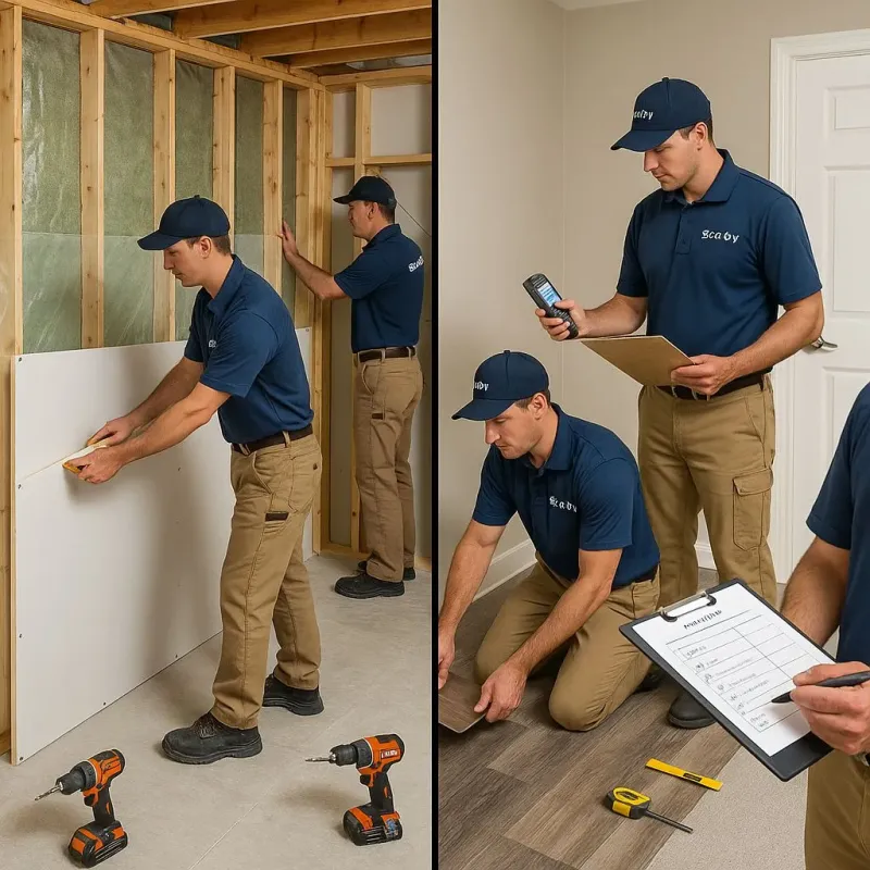 Repairs and Reconstruction process in Beacon, NY